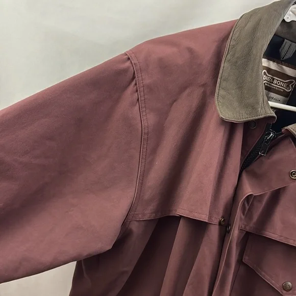 Driza-Bone Women’s Coat Size Large Maroon Water-resistant Aussie Ranger - Picture 5 of 11